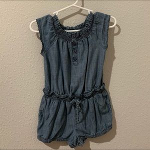 Baby Gap Denim Romper
